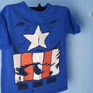 Child Captain America shirt
